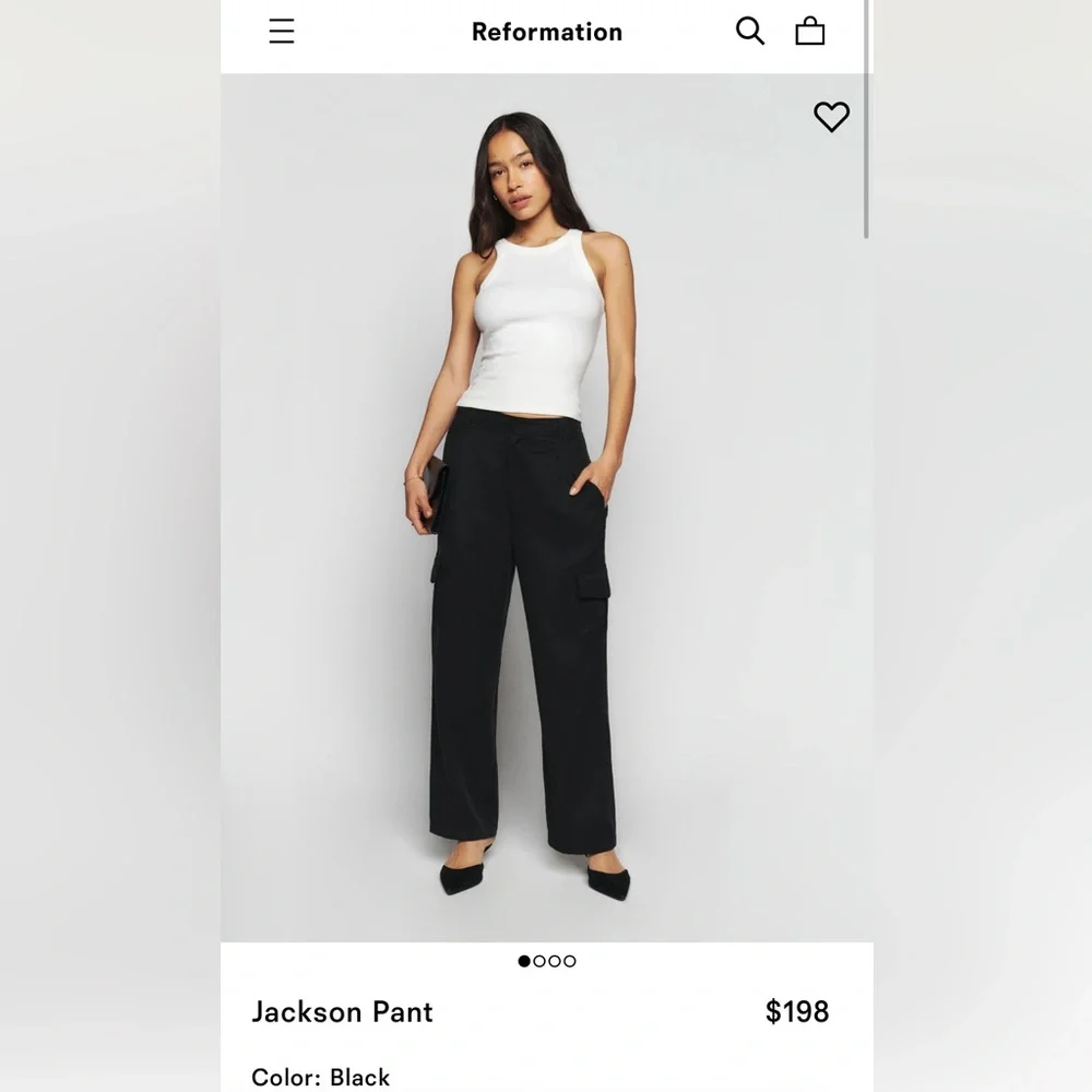 Reformation Jackson Pant - Picture 3 of 5